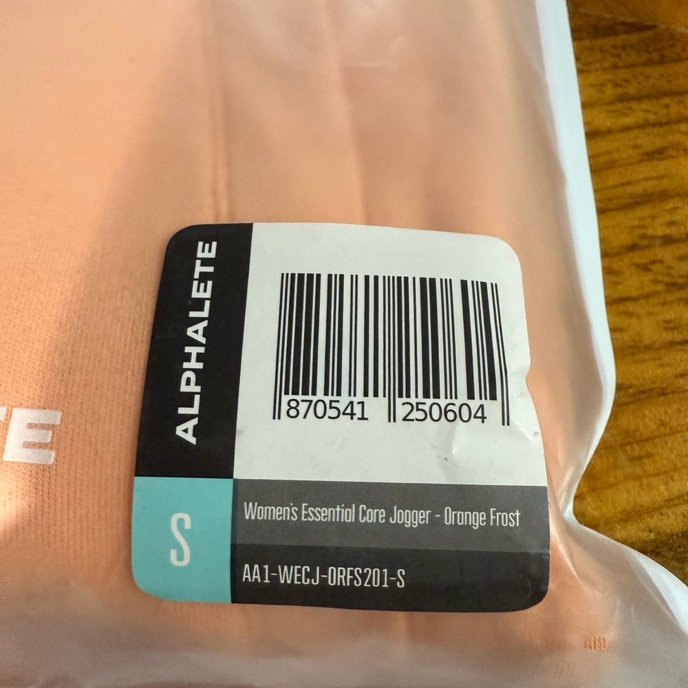 Alphalete Women's Jogger - Orange Frost